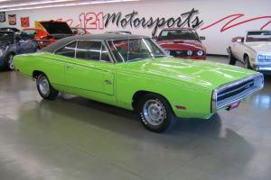 1970 Dodge Charger R/T Sublime Green Original 440 C.I. 375 Horsepower