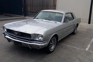 1966 Ford Mustang Coupe 289 V8 Auto P Steering A Cond P Brakes Style Wheels Photo