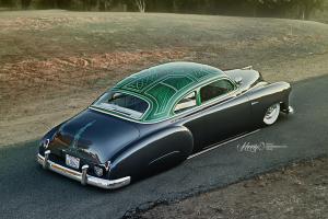 1950 Chevy Deluxe Kustom - Chopped & Bagged - FullResto Photo