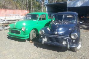 Morris Minor UTE AND Sedan in Urangan, QLD Photo