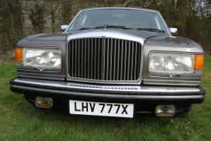  1982 BENTLEY IN METALIC DARK OYSTER TAXED MOTED A FINE OLD LADY 
