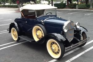 31 Ford Roadster Dual Side Mounts and Rumble Seat Photo