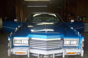 Classic blue Cadillac Eldorado Photo