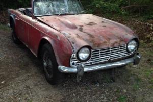 project car roadster tr4 rare roadster Photo
