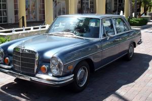 1970 300SEL 6.3ltr., BLUE METALLIC WITH BLUE LEAT, 26,000 MILES ODOMETER READING