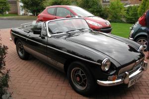  Classic Black MGB Roadster Limited Edition 