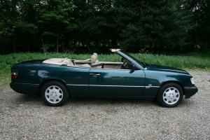  MERCEDES E320 SPORTLINE CABRIOLET 96/P ONLY 1 PREVIOUS OWNER 