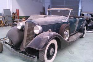  1933 Lincoln KB Custom Dietrich Convertible Sedan 