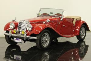 1954 MG TF Roadster Restored 1250cc 4 Cylinders Supercharged 4 Speed Wire Wheels Photo