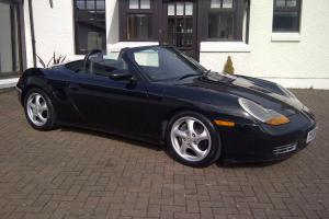  1997 PORSCHE BOXSTER ROADSTER BLACK/BLACK LEATHER 