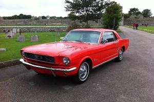  1966 FORD MUSTANG COUPE RESTORED IMPORTED 2011 MAY PX 