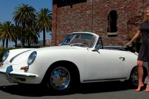 AUTHENTIC 356SC CABRIOLET 1-OWNER BLACK CA PLATES FACTORY FLRS ALL NUMBERS MATCH