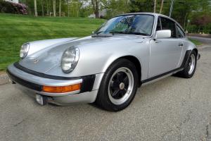 Excellent condition, Silver Metallic, Numbers Matching, Fuchs, non Targa Carrera