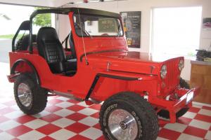 1952 Jeep CJ-3A Very clean, with Buick V6 engine, Off road special, Restored. Photo