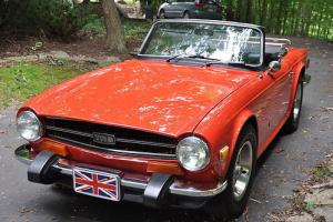 COLLECTOR 1974 TRIUMPH TR6 CONVERTIBLE