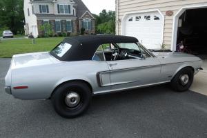 1968 FORD MUSTANG CONVERTIBLE GT 428 COBRAJET CLONE Photo