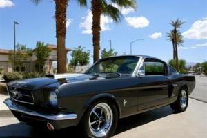 1965 FORD MUSTANG FASTBACK FACTORY 4 SPEED A CODE CALIFORNIA CAR NO RESERVE Photo