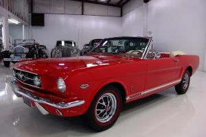 1965 FORD MUSTANG K-CODE CONVERTIBLE GENUINE K-CODE GT CONVERTIBLE PONY INTERIOR