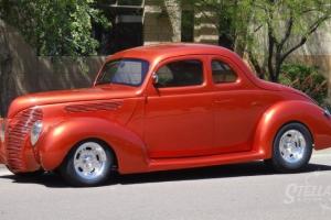 1939 FORD COUPE ALL STEEL STREET ROD CHEVY V8 AUTO A/C ULTRA LEATHER EXTRA CLEAN