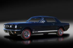 1966 Ford Mustang GT Coupe.  Real GT! Rare Color Combination. Show Quality!