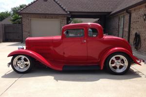 1932 Ford 5 Window Coupe Hot Rod Pro Touring NSRA Good Guys Photo