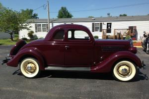 1935 Ford 5 Window Coupe V-8 Complete Restoration Photo