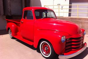 1949 Chevy 5 Window Truck 350 A/C PDB PS Camaro Sub Frame 50 51 52 53 Frame Off Photo