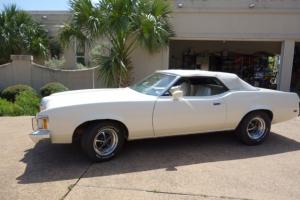 1973 Mercury Cougar XR7 Convertible, newly restored, pristine interior, white Photo