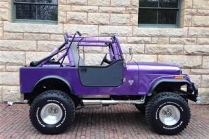 CJ7 Renegade 401 V8 Auto Soft-Top Purple Blue Power PS 360 CJ5 Wrangler Jeep 35"