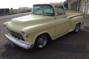  Hotrod Stunning 1955 Chevy Stepside Pickup signed by Billy Gibbons ZZ Top Band 
