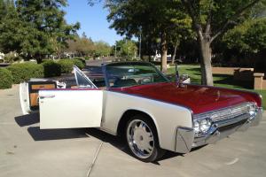 1961 LINCOLN CONTINENTAL CONVERTIBLE SUICIDE DOORS AMERICAN CLASSIC CAR RESTORED Photo