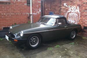 MGB 1977 Rubber Nose Manual Roadster Overdrive in Brunswick, VIC