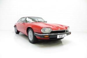 An Elegant and Classic Jaguar XJS 4.0 Litre Coupe with Just 68,306 Miles