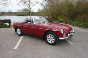 MGB ROADSTER 1974 DAMASK PROFF REPAINT 2014 EXTENSIVE RESTORATION COMPLETED 2014 Photo