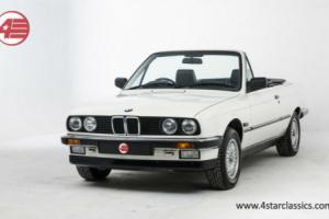 BMW E30 320i Convertible 1990, 26k miles, 1 owner, FSH. Photo