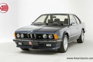 BMW 635 CSi. A japanese spec'd 635 with just 43k miles on the clock.