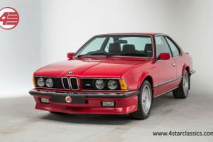 FOR SALE: BMW E24 M635 CSi