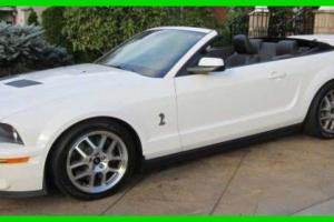 Ford : Mustang Shelby GT500 Convertible Photo