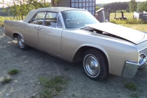 Lincoln : Continental continental convertible 4 suicide doors Photo