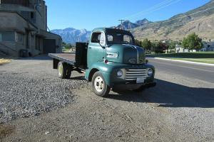 1948 Ford Cabover F6 V8 Flat COE Excellent Condition F100 F150 Chevy Harley
