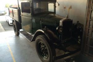 Morris 20 cwt dropside truck 1936 5 owners boy341 reg number