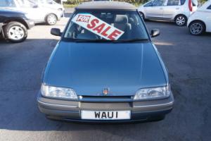 REG NO WAU 1 ON ROVER 214 CABRIOLET ONE OWNER LOW MILES Photo