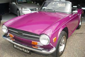 1973 Triumph TR6 HISTORIC ROAD TAX QUALIFYING, Overdrive 3rd & 4th , UK Vehicle