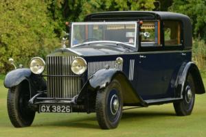 1932 Rolls Royce 20/25 Barker Sedanca Photo