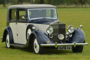 1937 Rolls Royce 25/30 Barker Sports Saloon.