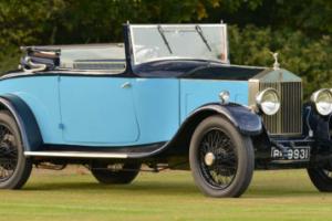 1926 Rolls Royce 20hp Doctors Coupe