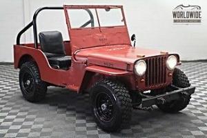Willys : Jeep CJ-2A