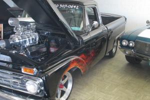 pro street, street rod, hot rod, tubbed ford, blown Photo
