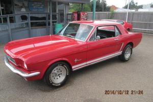 Ford : Mustang red