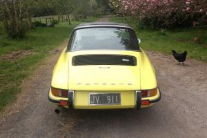 Porsche 911 E F Series 2 4 1973 2D Coupe 5 SP Manual 2 3L Fuel Injected in Bunyip, VIC Photo